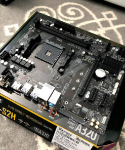 GIGABYTE GA-A320M-S2H (AMD Ryzen AM4/MicroATX/2xDDR4/HDMI/Realtek ALC887/3xPCIe/USB3.1 Gen 1/LAN/Motherboard) 30 815XWCKw4PL