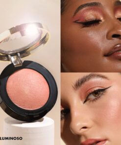 Milani Baked Blush - Luminoso (0.12 Ounce) Cruelty-Free Powder Blush - Shape, Contour & Highlight Face for a Shimmery or Matte Finish 0.12 Ounce (Pack of 1) 33 815Xtonp7zL