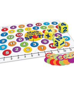 Learning Resources Math Marks The Spot Floor Game, Homeschool, Number Recognition, Addition & Subtraction, Ages 5+ 10 815ZWXI585L