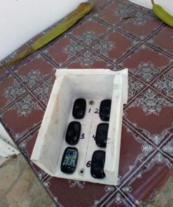 SadoTech Wireless Doorbells for Home, Apartments, Businesses, Classrooms, etc. - 1 Door Bell Ringer & 1 Plug-In Chime Receiver, Battery Operated, Easy-to-Use, Wireless Doorbell w/LED Flash, Black 44 815ZpPsv2dL 1