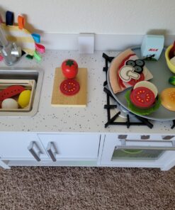 Melissa & Doug Felt Food Mix 'n Match Pizza Play Food Set (42 pcs) - Felt Pizza Play Set For Kids Kitchen, Pretend Play Pizza, Felt Pizza Toy For Toddlers And Kids Ages 2+ 37 815btWP 99L