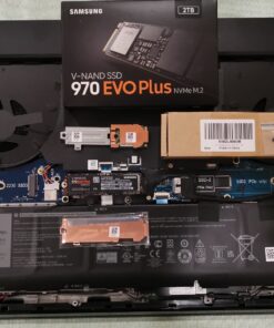 Samsung 970 EVO Plus SSD 2TB NVMe M.2 Internal Solid State Hard Drive, V-NAND Technology, Storage and Memory Expansion for Gaming, Graphics w/ Heat Control, Max Speed, MZ-V7S2T0B/AM 38 815cLbP5JfL