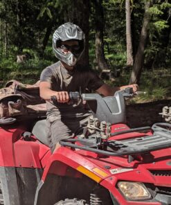 AHR Adult Offroad Dirt Bike Helmet Motocross ATV Dirtbike Outdoor BMX MX Full Face Motorcycle Helmet DOT Approved Passion Gray Medium 27 815e5taL6zL