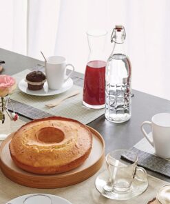 Bormioli Rocco Moresca Bottle, 33.75 oz, Clear, Twin 16 815ehiJNXrL