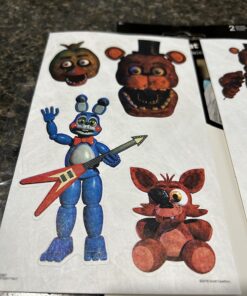 Five Nights At Freddy's Stickers - 4 Sheets of Stickers 7 815f4j0VTNL
