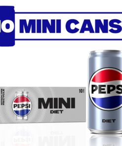 Diet Pepsi Soda, 7.5 Ounce Mini Cans, 10 Pack 11 815fHESSXvL