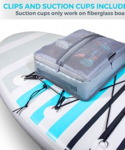 SUP-Now Paddleboard Accessories Cooler & Deck Bag in One V2 Gray 26 815gAFyNIpL 2