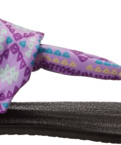 Sanuk Unisex-Child Y Yoga Sling Burst Big Kid (8-12 Years) 6 Big Kid Hot Orchid Geo Pop 5 815hdhgm8FL