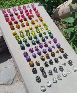 Wiz Dice Series II - DND Dice Set (105 Dice, 15 Sets of 7 Unique Colors) - Perfect DND Gifts - Role Playing Dice DND Accessories for TTRPG MTG Dice Games -D&D Dice Game Sets in Unique Finishes 39 815j3e8E3lL 2