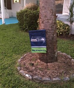Seattle Seahawks Double Sided Garden Flag 17 815lCkH9euL