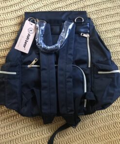 Baby Diaper Bag Backpack with Stroller Hooks, Pipi bear Multi-function Stylish Travel Diaper Back Pack for Mom and Dad, Baby Changing Bag, Maternity Nappy Bag for Boys and Girls, Large Capacity, Black 92 815m9TnQqiL