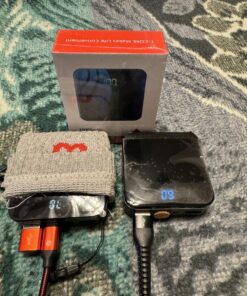 T-CORE Power Bank The Smallest and Lightest 10000mAh External Battery Ultra-Compact High-Speed Charging Technology Portable Charger for iPhone, Samsung Galaxy and More Black 51 815pDudyL