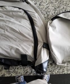 Laptop Tent Sun Shade & Water-Resistant Bag with Glare Shield, Shoulder Strap, Portable Case for Working Outside | Foldable | Privacy Cover Hood | Heat & Light Reflective Outdoor UV Material 31 815pRjkbE8L