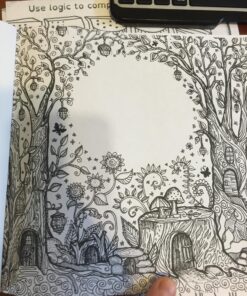 Secret Village - A Coloring Book Adventure: Beyond the Garden Gate, Beneath the Forest Floor, Among the Hollow Trees - A Mystery Endures! (Purse Sized ... & Inspirational for Ages 9 to Adult) 66 815pz0nQpmL 1
