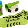 Leo Messi FootBubbles Starter Pack - Practice Your Soccer Juggling Skills with These Bubbles Designed to be juggled with Your feet Like a Soccer Ball. Imitate Messi's Soccer Juggling with FootBubbles 22 815qNFWKyL