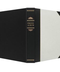 Pioneer Photo Albums 50-Pocket White and Black Ledger Style Leatherette Cover Photo Album for 5 by 7-Inch Prints 6 815qo3tOR3L