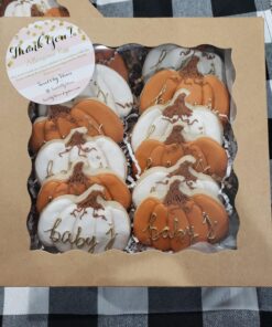 ONE MORE 9inch Brown Bakery Pie Boxes,Large Kraft Cookie Boxes with PVC Window Natural Disposable box 9x9x2.5inch,12 of Pack 43 815rWcmrWNL