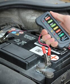 Alternative view of CARTMAN 12V Car Battery Alternator Tester, Test Battery Condition & Alternator Charging, LED Indication