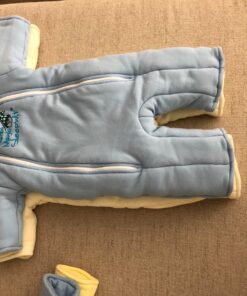 Baby Merlin's Magic Sleepsuit - 100% Cotton Baby Transition Swaddle - Baby Sleep Suit - Cream - 6-9 Months 30 815sPDtJrWL