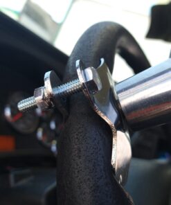 United Pacific 70108 Heavy Duty Aluminum Steering Wheel Spinner for Trucks & Heavy Equipment, Reduce Effort & Fatigue, Universal Design - ONE Unit 20 815wQOLitRL 1