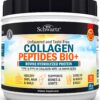 Collagen Peptides Powder - Grass Fed, Pasture Raised with Aminos - Promotes Healthy Skin Hair & Nails – Bone & Joint Support - Hydrolyzed, Unflavored, Non GMO, Gluten Free - Easy to Mix -16 oz 7 816 Vflp7EL