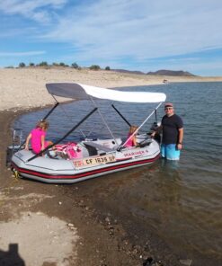 Sea Eagle Wide Bimini Top for Inflatable Boats (Mounting Hardware Included) 11 8161EuLH4NL