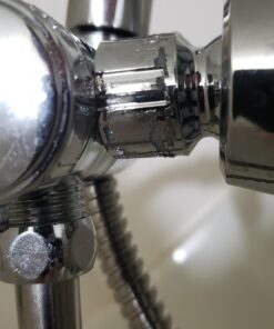 AquaDance 7" Premium High Pressure 3-Way Rainfall Combo for The Best of Both Worlds - Enjoy Luxurious Rain Showerhead and 6-Setting Hand Held Shower Separately or Together - Chrome Finish - 3328 2.5 Gallons Per Minute 33 8161pL0EsL