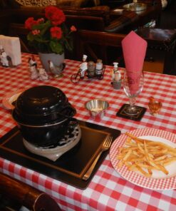 LinenTablecloth 60 x 102-Inch Rectangular Tablecloth Red & White Checker 39 8162aslcaAL 1