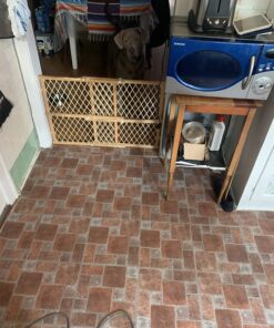 Nexus Self Adhesive 12-Inch Vinyl Floor Tiles, 20 Tiles - 12" x 12", Brick Pavers Pattern - Peel & Stick, DIY Flooring for Kitchen, Dining Room, Bedrooms & Bathrooms by Achim Home Decor 48 8163zcv5AeL