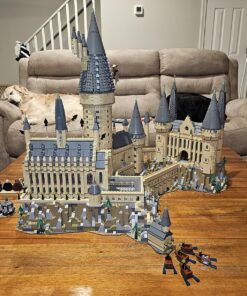 LEGO Harry Potter Hogwarts Castle 71043 Building Set - Model Kit with Minifigures, Featuring Wand, Boats, and Spider Figure, Gryffindor and Hufflepuff Accessories, Collectible for Adults and Teens Standard 66 8165ba7Z2nL
