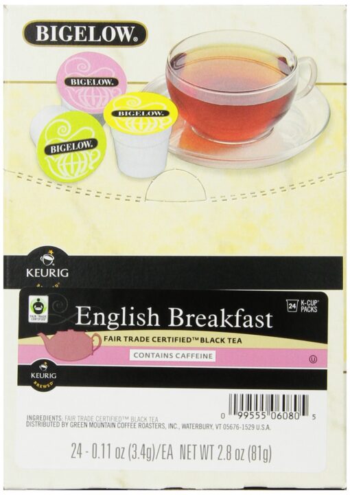 Bigelow K-Cup for Keurig Brewers, English Breakfast Tea , 24 Count (Pack of 4) 24 Count (Pack of 4)