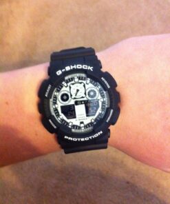 Casio G-Shock GA-100BW-1A White and Black Series Luxury Watch - Black/One Size 52 8167wsyaASL