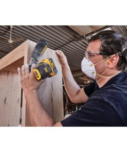 DEWALT 20V MAX Orbital Sander, 12,000 OPM, Brushless Motor for Extra Long Run Time, Bare Tool Only (DCW210B) 43 81688UUc UL