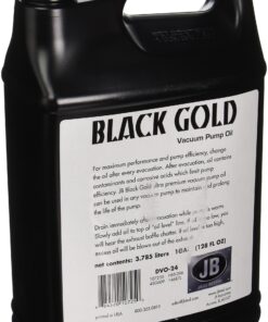 Alternative view of JB Industries DVO-24 Bottle of Black Gold Vacuum Pump Oil, 1 gallon - GIDDS-2463009