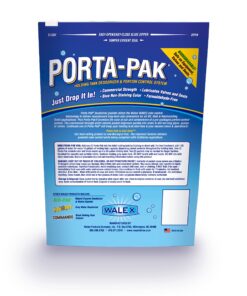 Alternative view of Porta-Pak Holding Tank Deodorizer Drop-Ins by Walex, Controls Unpleasant Odors Even at Extreme Temperatures, Commercial Strength, Fresh Fragrance, Made In The USA, 10 Treatments