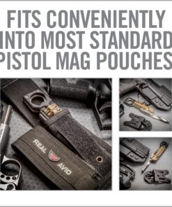 Real Avid Pistol Tool for Gun Maintenance | 19 in 1 Pistol Multitool & Handgun Utility Tool for Striker Fired & 1911 Platforms, Includes 1911 Bushing Wrench, Tanto Knife & Laser Sights Adjusters 41 816GjZ1KdL 2