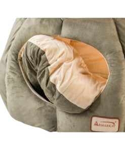 Armarkat Cat Bed, Laurel Green and Beige 36 816GkjgboXL