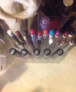 byAlegory Acrylic Eye Liner / Lip Liner Organizer & Beauty Makeup Holder | 26 Space Makeup Pencil Organization Container Storage - Clear 33 816OBnsY9EL