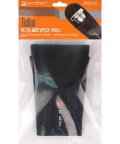 Protec Tuba Mouthpiece Padded Nylon Pouch with Secure Hook and Loop Closure, Model A205 14 816OcI8ADUL