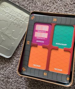 Sushi Go Party! - The Deluxe Pick & Pass Card Game by Gamewright, Multicolored Go Party! 60 816R7EBSBUL 1