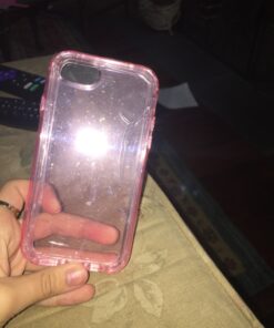 IDweel iPhone SE 2020 Case Glitter Pink, iPhone SE 2022 Case,iPhone 8 & 7 Case,Full-Body Shockproof Case with Build in Screen Protector Heavy Duty Shock Resistant Hybrid Rugged Cover,Glitter Pink 16 816U5kuAH1L