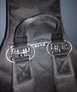 Gator Cases Transit Series Acoustic Guitar Gig Bag; Charcoal Black Exterior (GT-ACOUSTIC-BLK) 36 816XdpgyHSL