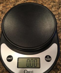 Ozeri Pronto Digital Multifunction Kitchen and Food Scale, All Black 37 816XgHVqlZL 1