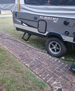 Camco Camper/RV Stabilizing Jack Pads | Features Interlocking Design & Includes Handy Strap for RV Storage and Organization Molded of Strong UV Stabilized Polypropylene 4-Pack (44595) 29 816YIqpCyOL 2