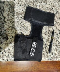 CONCEALED CARRIER (TM) Ankle Holster for Concealed Carry Pistol | Universal Leg Carry Gun Holster with Magazine Pouch for Glock 42, 43, 36, 26, S&W Bodyguard .380, 38, Ruger LCP, LC9, Sig Sauer 53 816cV35gEaL