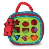 Melissa & Doug K's Kids Take-Along Shape Sorter Baby Toy With 2-Sided Activity Bag and 9 Textured Shape Blocks - Sensory / Travel /Toys For Toddlers And Infants 19 816caeYF4UL 1