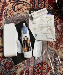 Braun Digital Ear Thermometer for Babies, Kids, Toddlers and Adults, ThermoScan 5 IRT6500, Display is Digital and Accurate, Thermometer for Precise Fever Tracking at Home 52 816e6akQLL