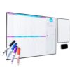 SmartyPlans Dry Erase Weekly Extra Thick Magnetic Calendar for Refrigerator: 17x13" Two Week Planner and 6x9" White Board, 4 Fine Tip Markers and Eraser with Magnets. Stain Resistant. Shipped Flat. 2 816fGPZQX4L