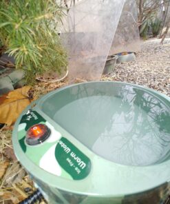 Petfactors Heated Pet Bowl, Outdoor Pet Thermal Water Bowl, Dog Cat Heated Water Bowl with 69 Inch Chew Resistant Cord and Waterproof ON/Off Switch Camouflage 31 816fyuGPhuL