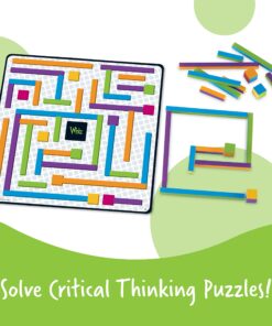 Alternative view of Learning Resources iTrax Critical Thinking Game - 69 Pieces, Ages 6+ Brainteaser Games for Kids, Develops Critical Thinking Skills, Board Games